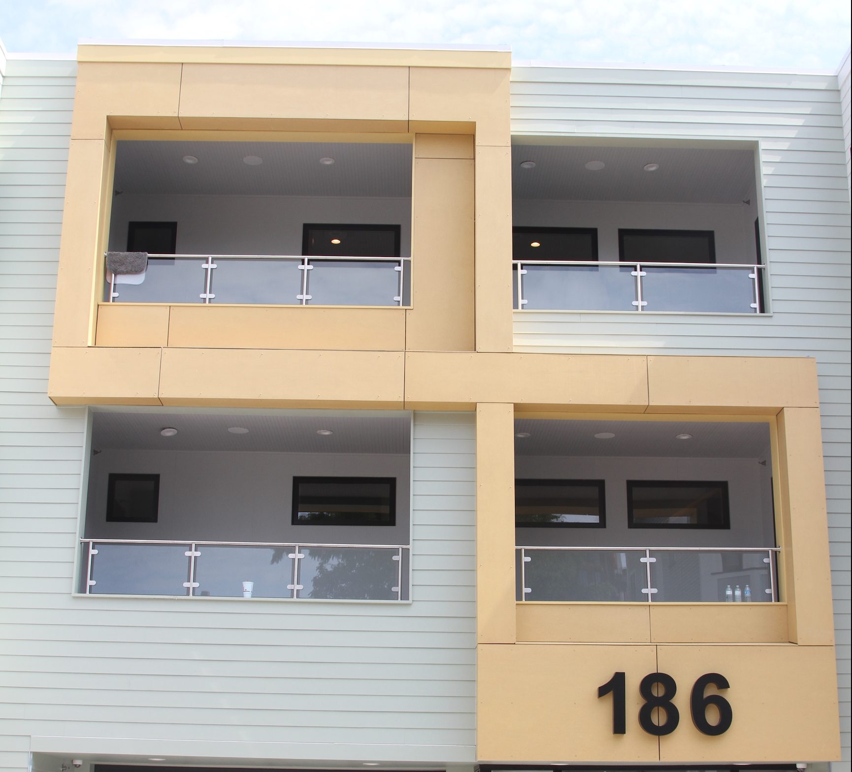 Glass and Steel Balconies